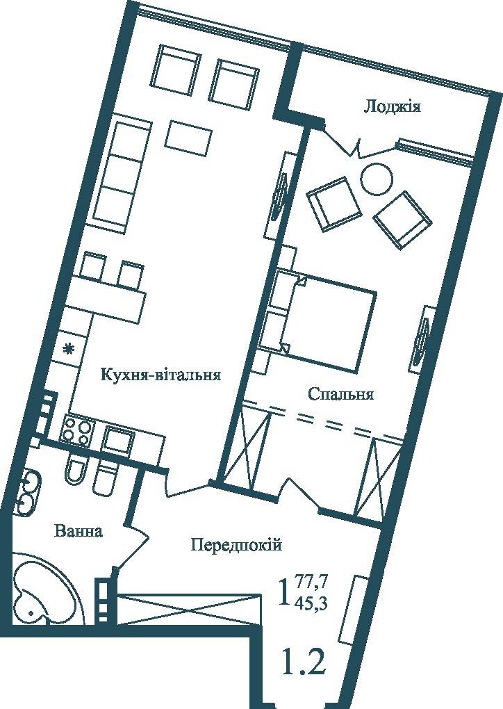 Kandinsky Odessa Residence (Кандинский) Изображение 7
